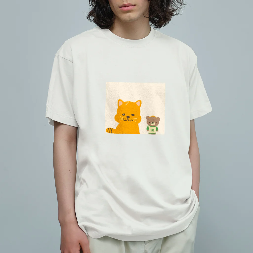 がまぐちこぐまのといといのボスとこぐまのといとい Organic Cotton T-Shirt