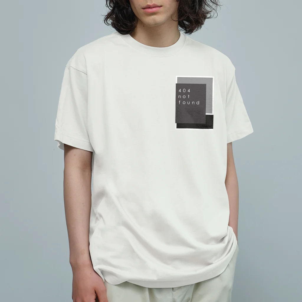 lynxの404 not found オーガニックコットンTシャツ