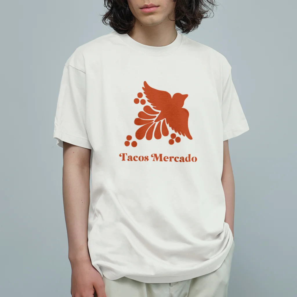 Tacos Mercadoのメルカドロゴ Organic Cotton T-Shirt