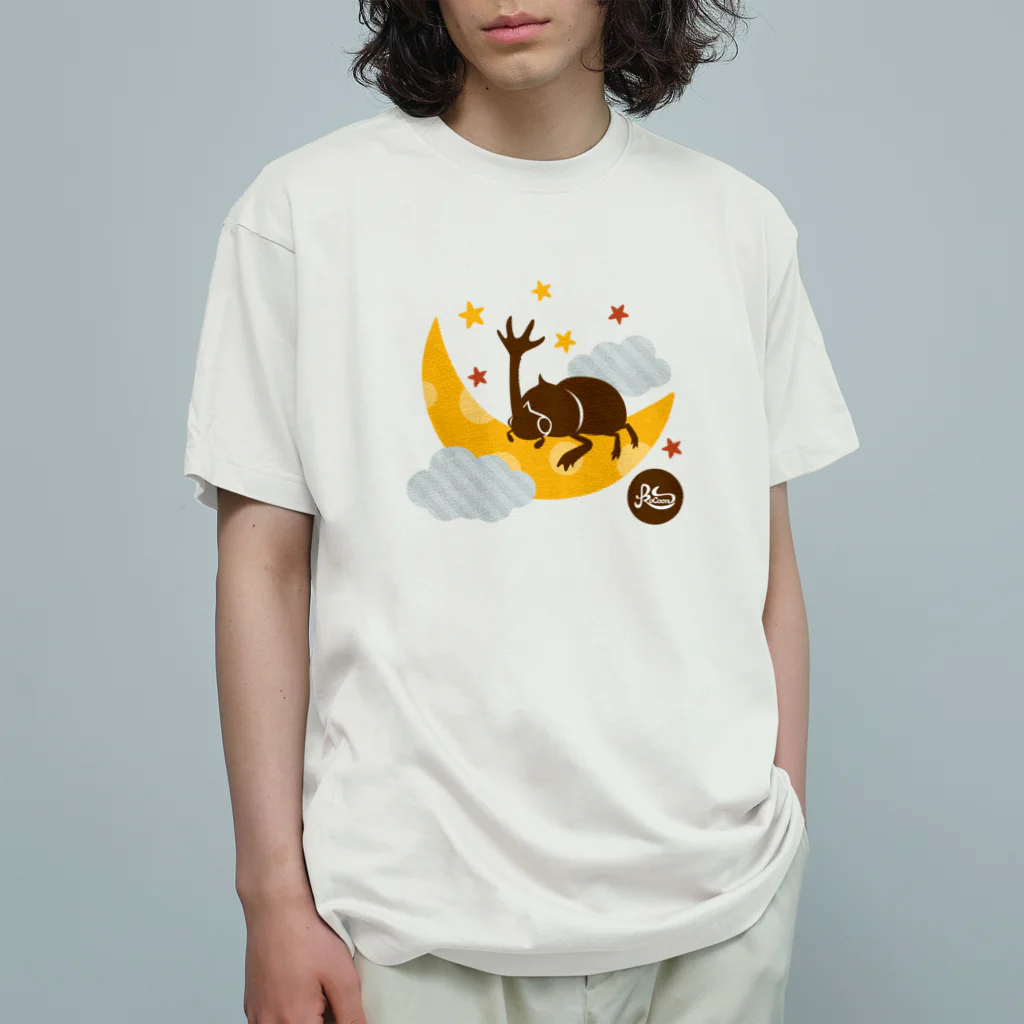 kocoon（コクーン）の夜空のカブトムシ オーガニックコットンTシャツ