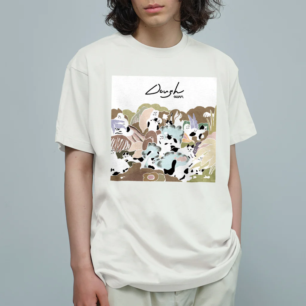 Q2の穴のQ2_Doughグッズ オーガニックコットンTシャツ