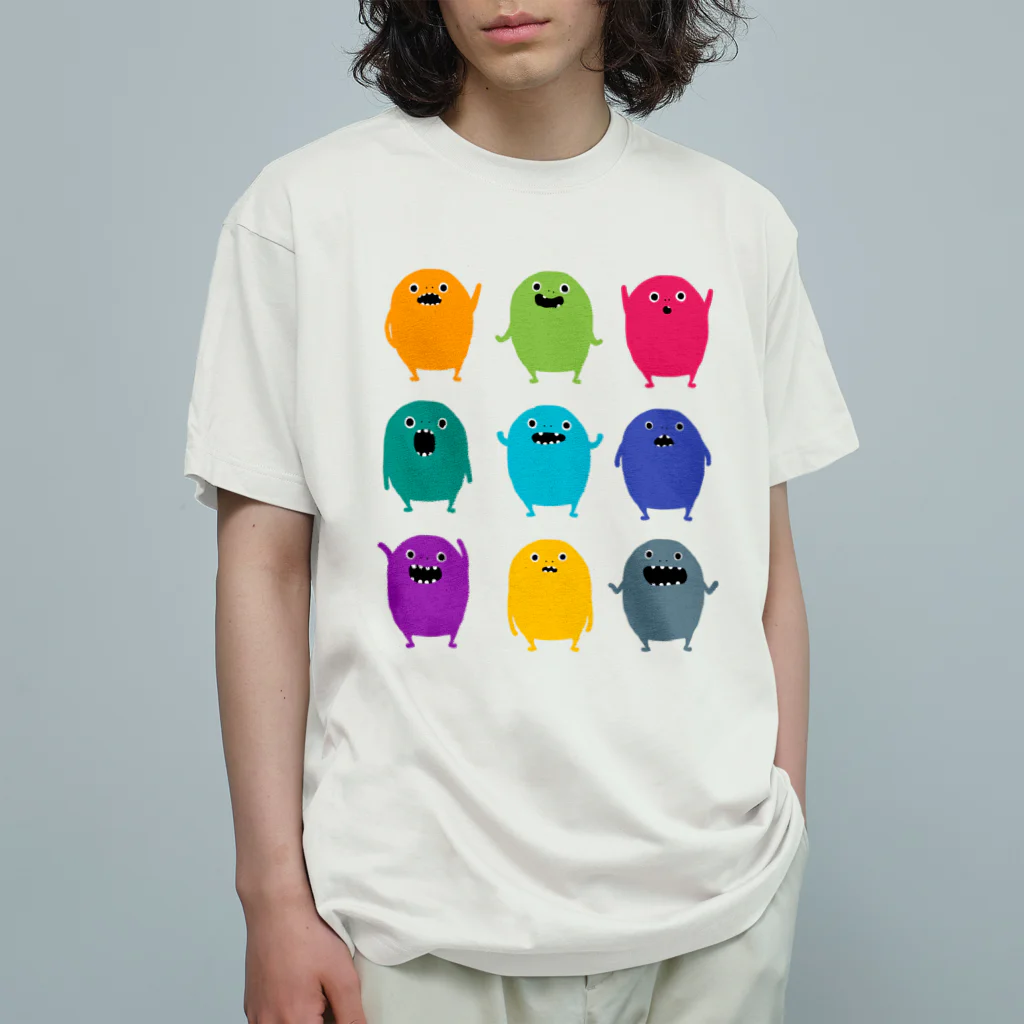 liliumのカラフルモンスター Organic Cotton T-Shirt