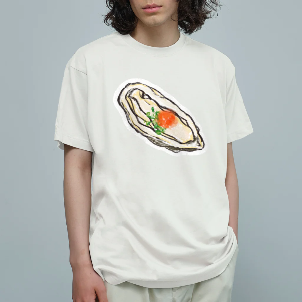 GAJAの生牡蠣 オーガニックコットンTシャツ