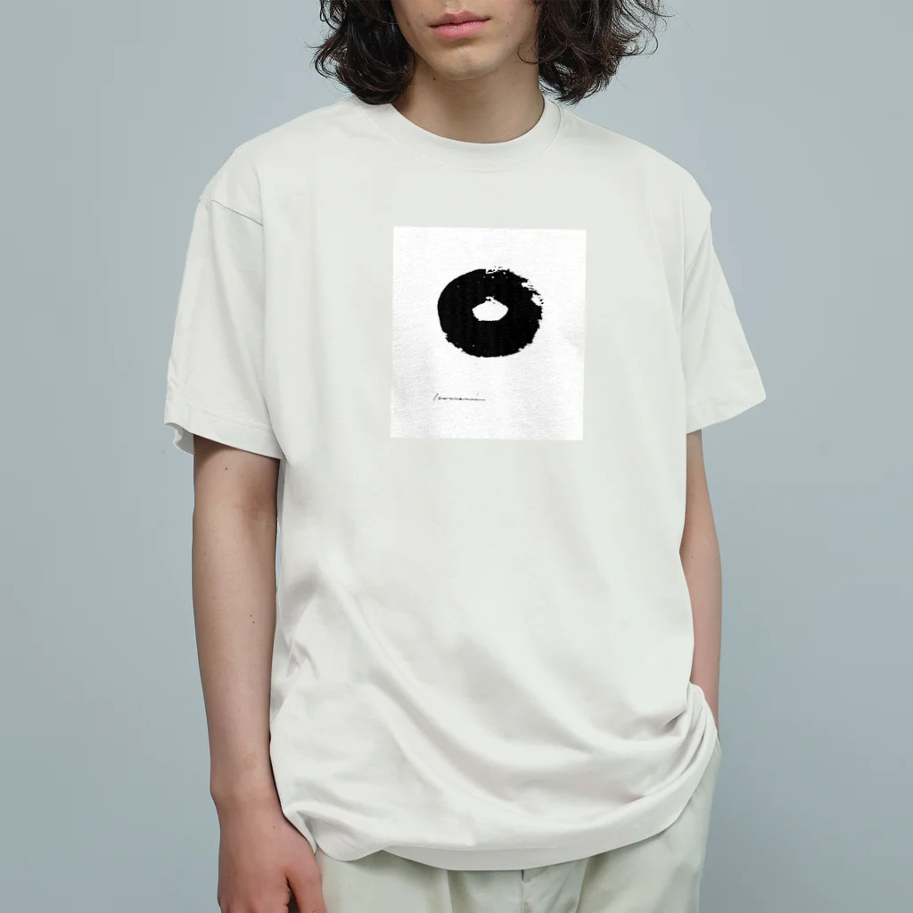 白川香翠　墨の雑貨の白川香翠　墨の雑貨　ドーナツ Organic Cotton T-Shirt