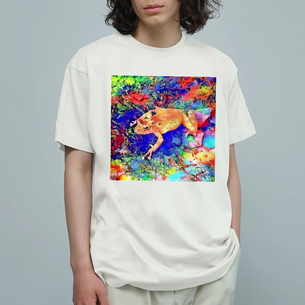 Fantastic FrogのFantastic Frog -Utopia Version- Organic Cotton T-Shirt