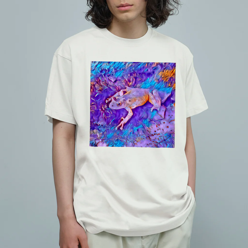 Fantastic FrogのFantastic Frog -Pastel Version- オーガニックコットンTシャツ