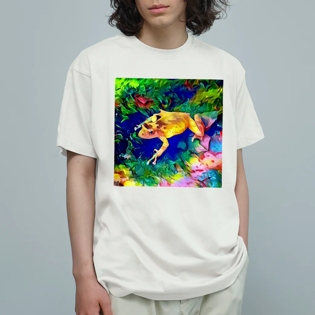 Fantastic FrogのFantastic Frog -Bright Version- オーガニックコットンTシャツ