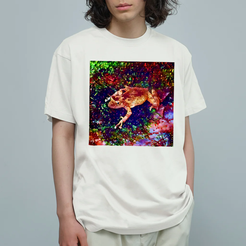 Fantastic FrogのFantastic Frog -Sparkle Version- Organic Cotton T-Shirt