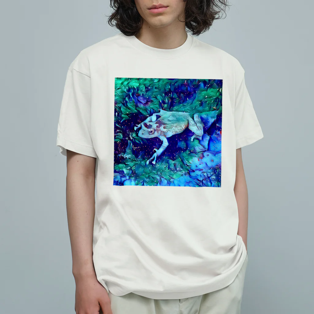 Fantastic FrogのFantastic Frog -Moonlight Version- Organic Cotton T-Shirt