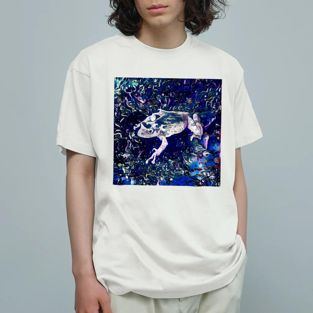 Fantastic FrogのFantastic Frog -Cosmos Version- Organic Cotton T-Shirt