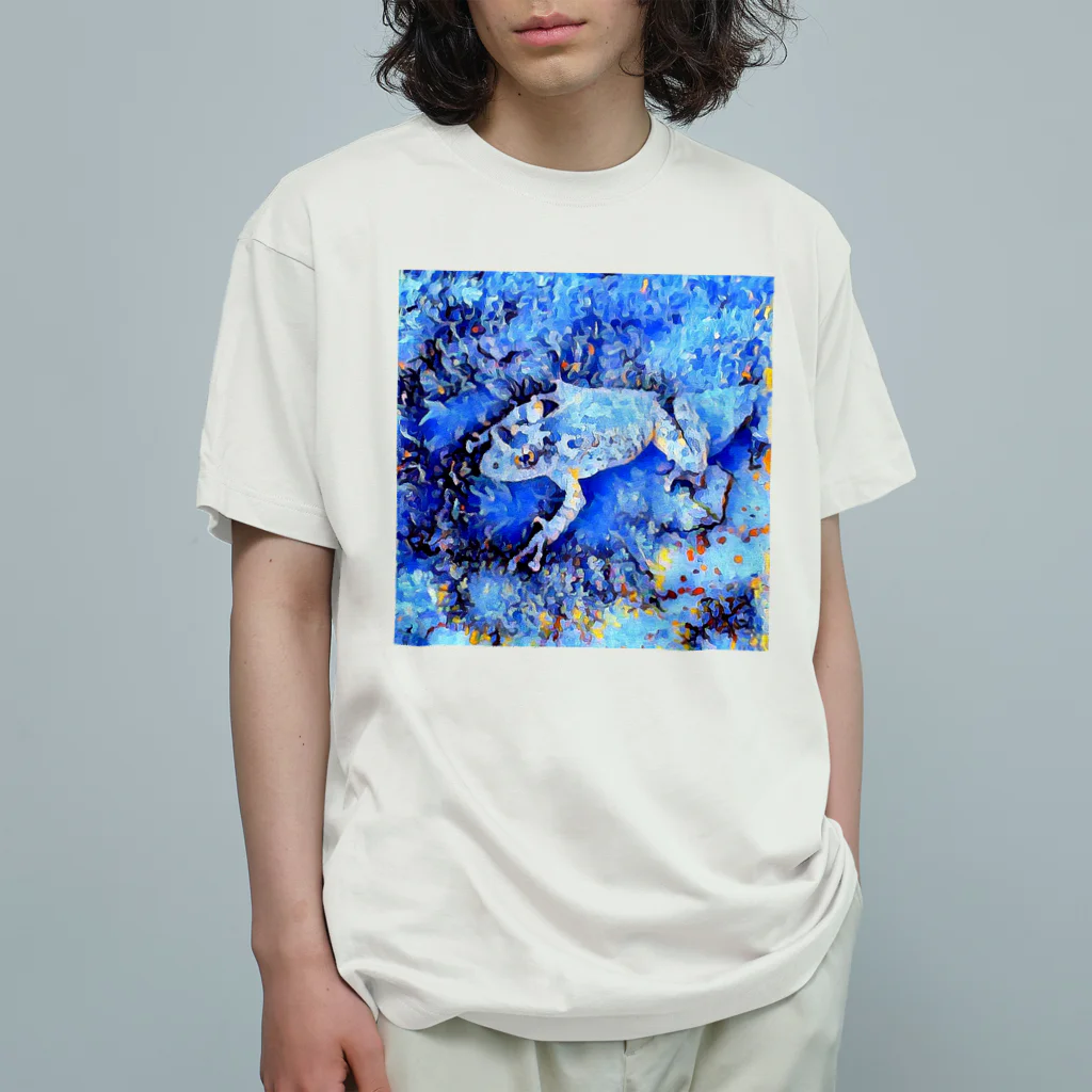 Fantastic FrogのFantastic Frog -Frozen Version- Organic Cotton T-Shirt