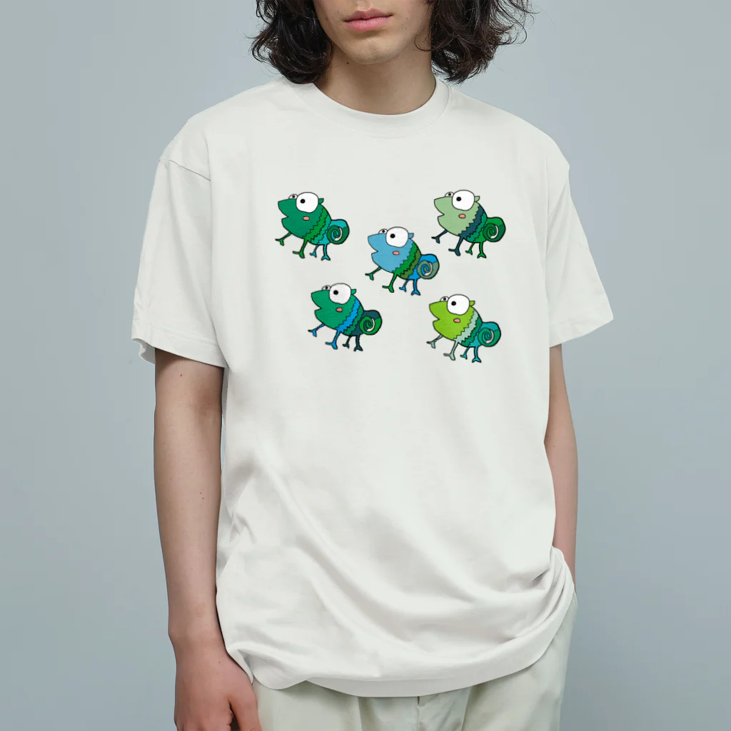 ぺけ丸のカメレオンブラザーズ Organic Cotton T-Shirt