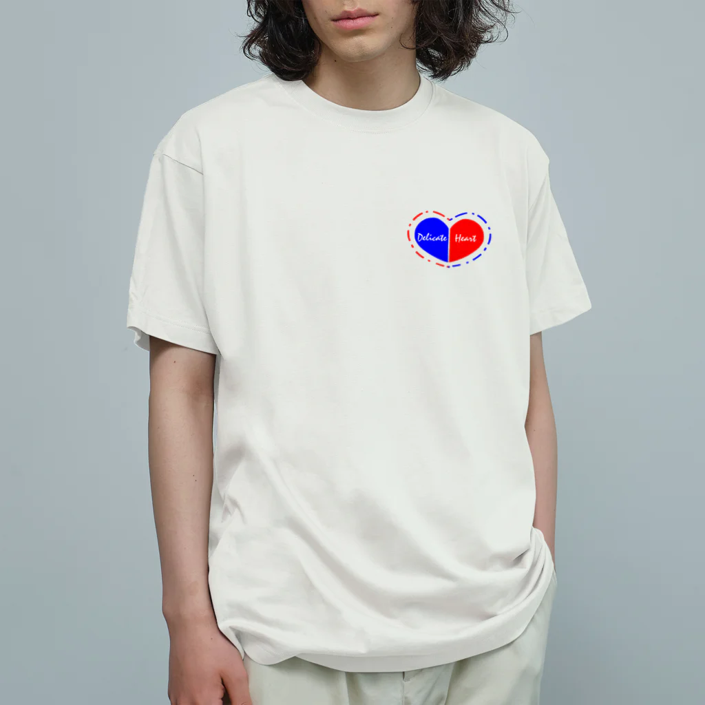 kazukiboxの繊細な心臓 Organic Cotton T-Shirt