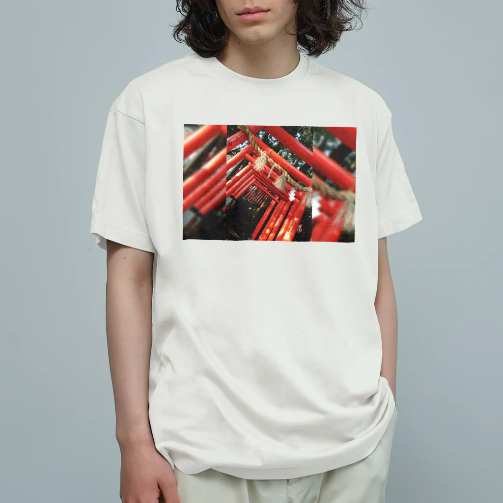 鈴屋の気まぐれ品の鳥居 Organic Cotton T-Shirt