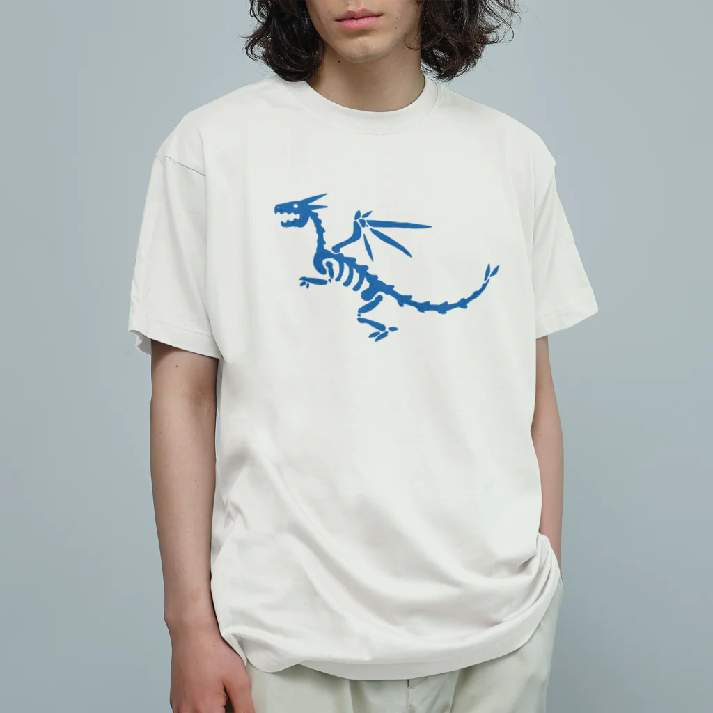 Ngorongoro＊Craterのドラゴンの骨 オーガニックコットンTシャツ