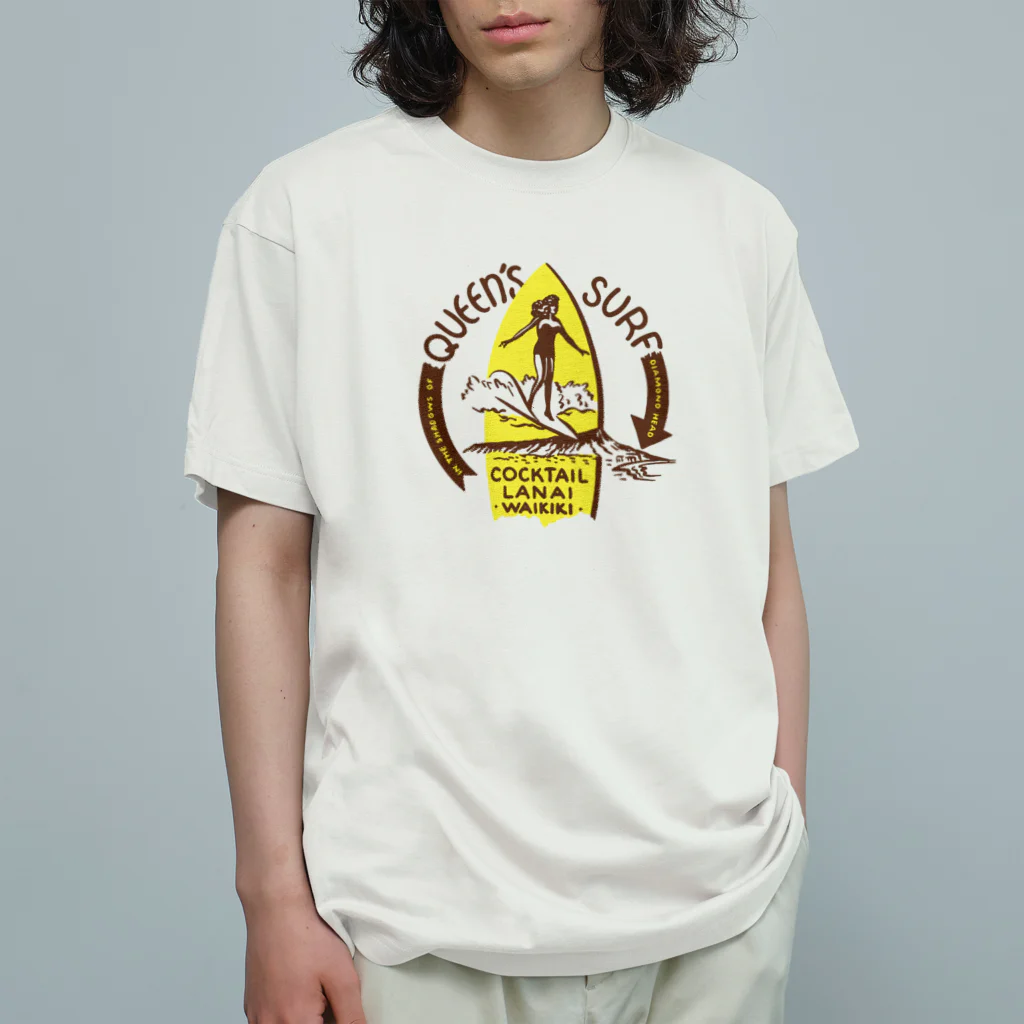 Bunny Robber GRPCのQUEEN'S SURF オーガニックコットンTシャツ