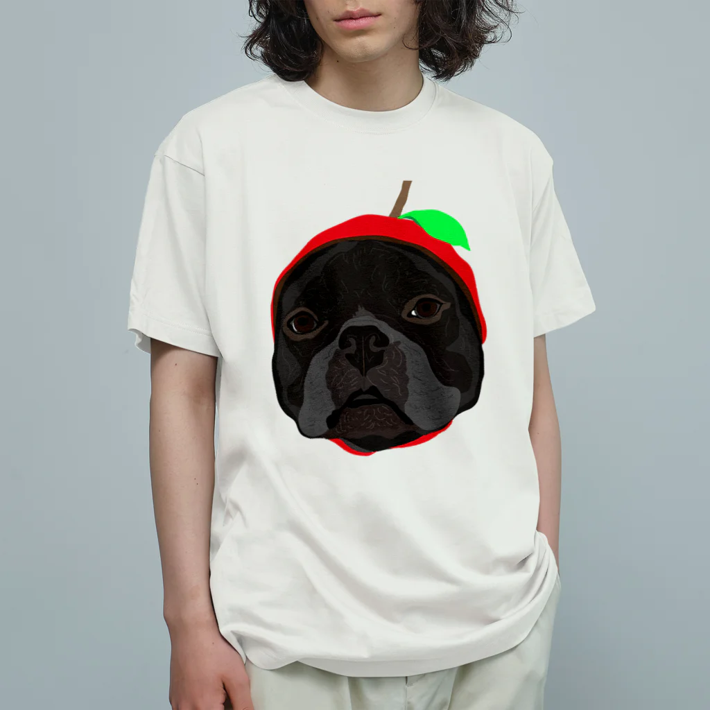 cosajisalutのAPPLE-LUKE オーガニックコットンTシャツ