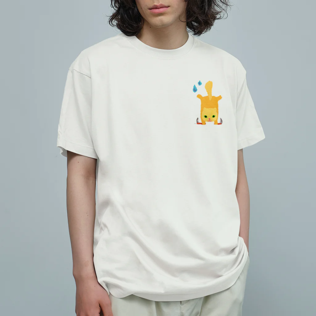 おばけ商店のおばけTシャツ＜かまいたち＞ オーガニックコットンTシャツ