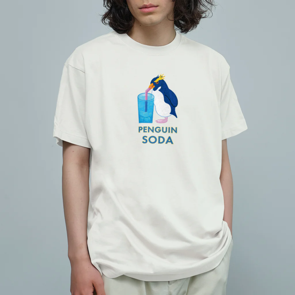 スロータイプ書店 Slowtype BooksのPENGUIN SODA ペンギンソーダ 191 オーガニックコットンTシャツ