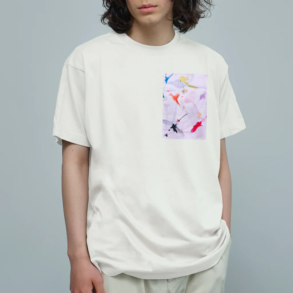 ATELIER SUIのシナプス オーガニックコットンTシャツ