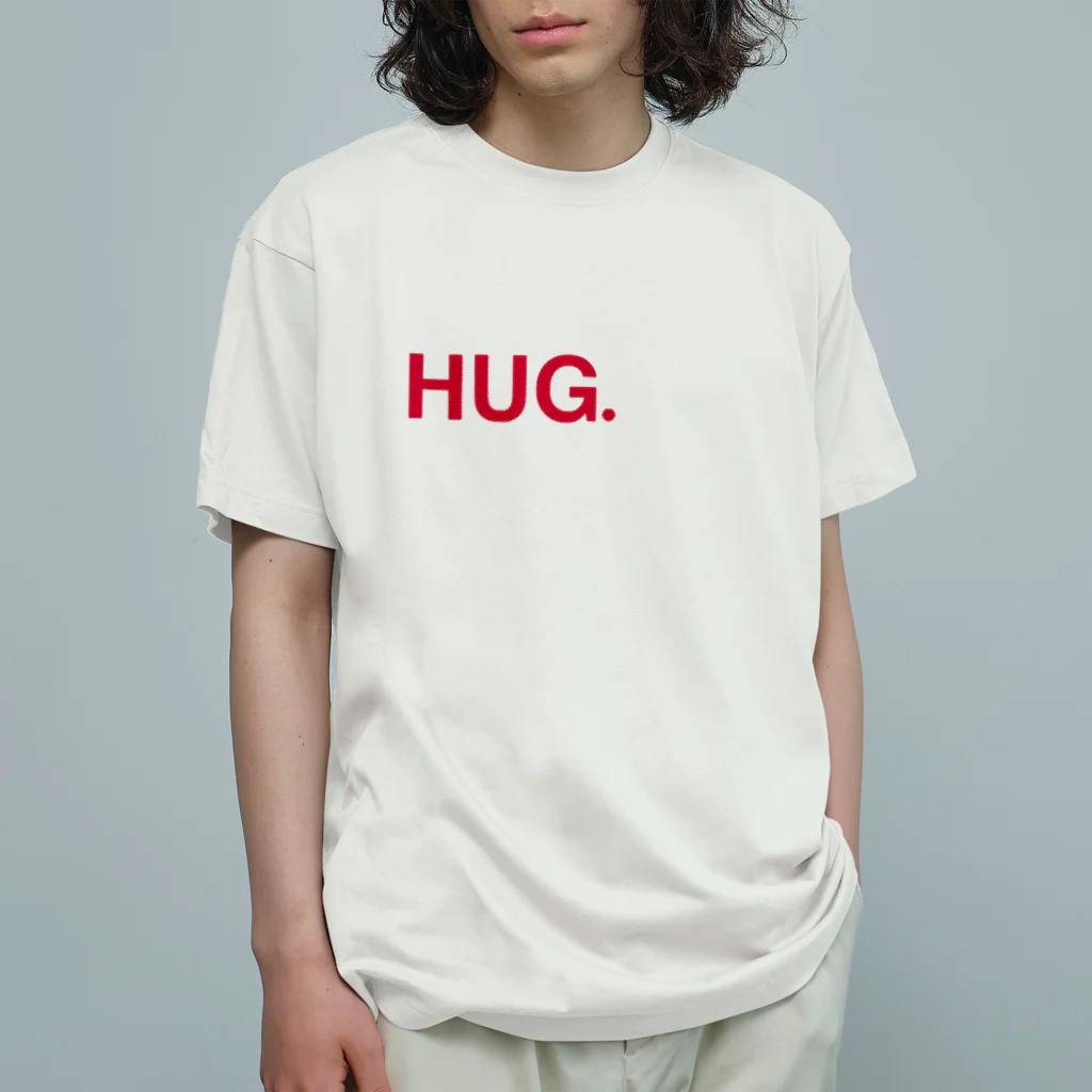 lily and smile ☺︎のhug❤️ オーガニックコットンTシャツ