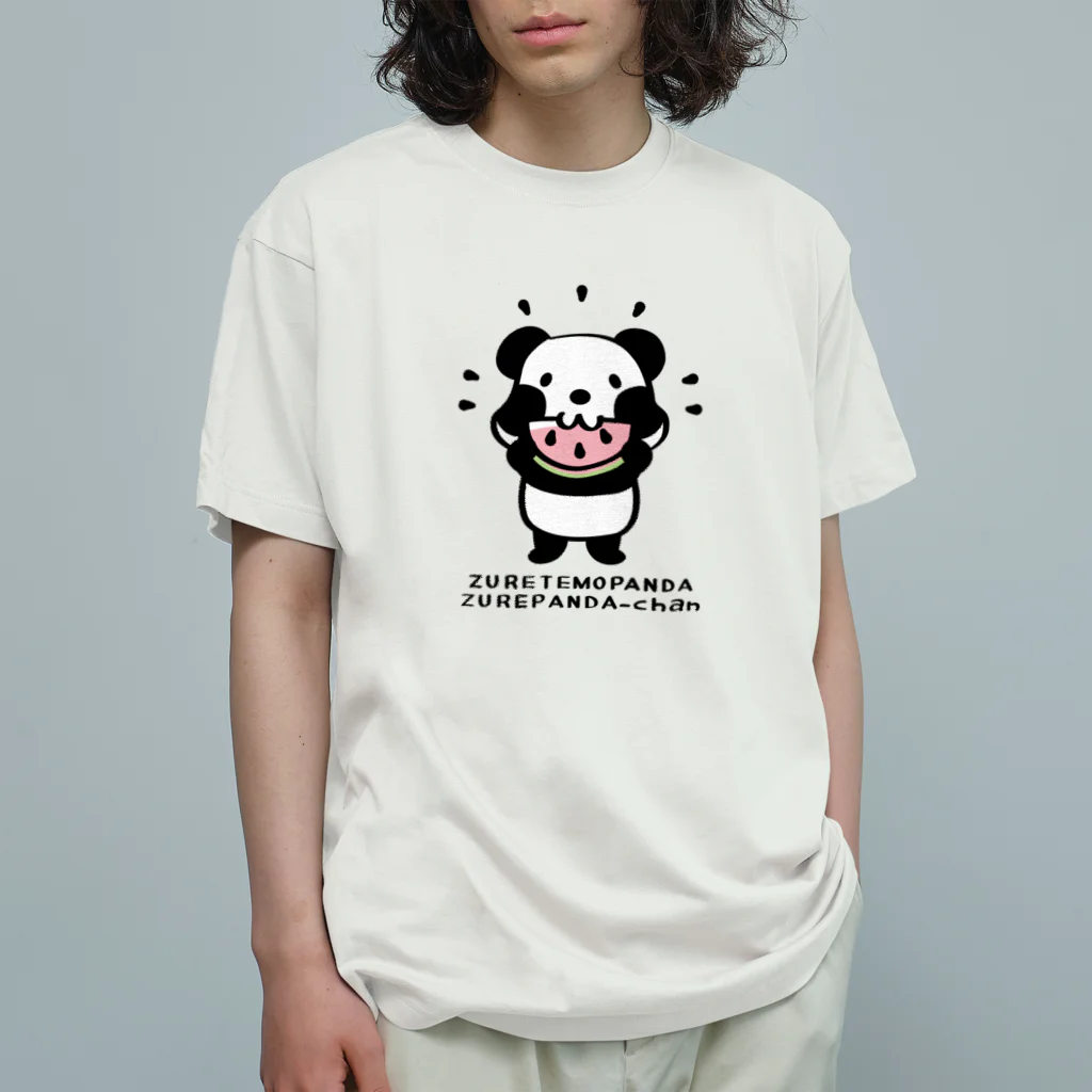 イラスト MONYAAT のパンダ！ズレてもぱんだズレぱんだちゃんnew Organic Cotton T-Shirt