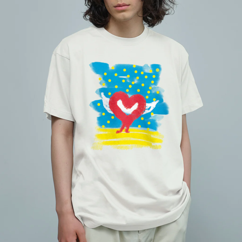 sirayuki の光ふりそそぐ Organic Cotton T-Shirt