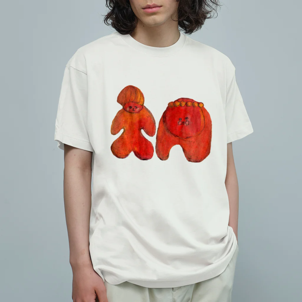 cosakuのきょうだい Organic Cotton T-Shirt