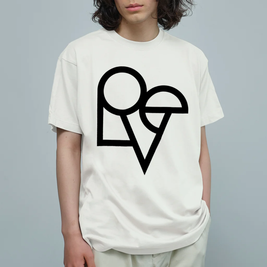 around the potのLove geo Organic Cotton T-Shirt