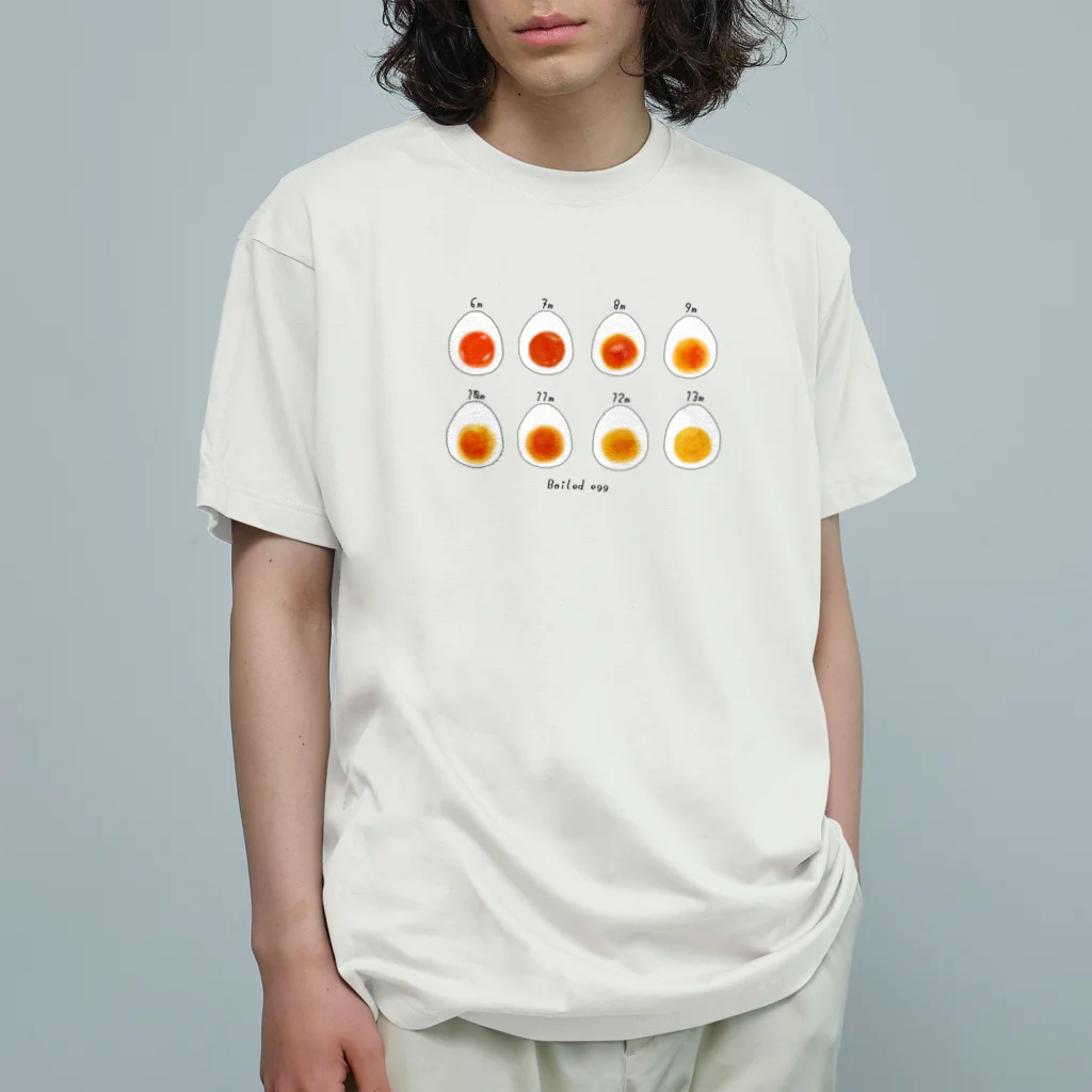 potetoaiのゆで卵Time Organic Cotton T-Shirt