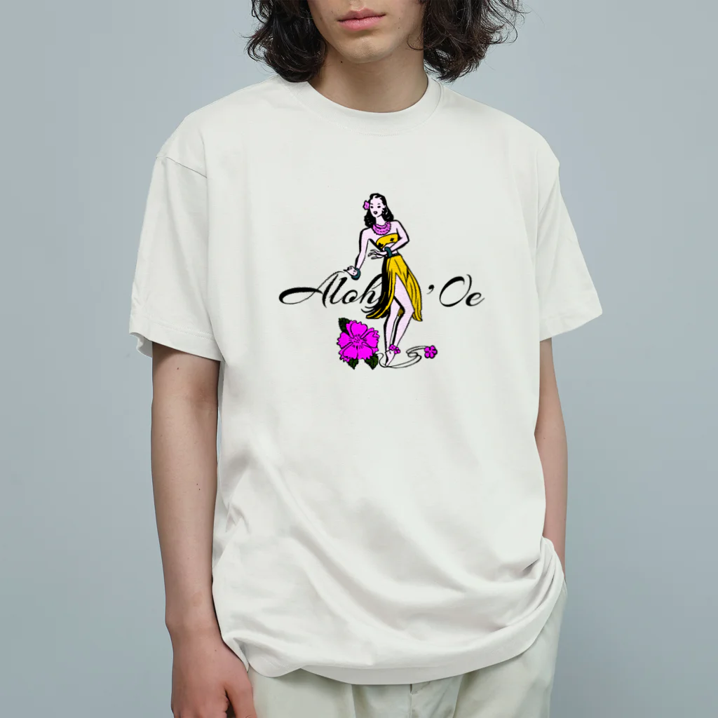 JOKERS FACTORYのHULA GIRL オーガニックコットンTシャツ