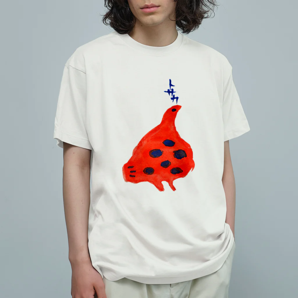 MAUMEEのトサカ鳥 オーガニックコットンTシャツ