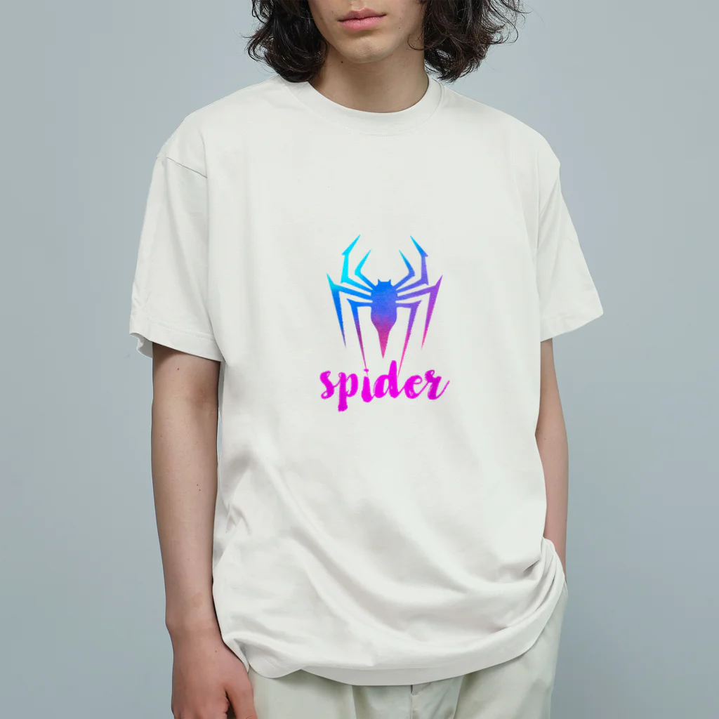 ごった煮商店のcolorfulspider オーガニックコットンTシャツ