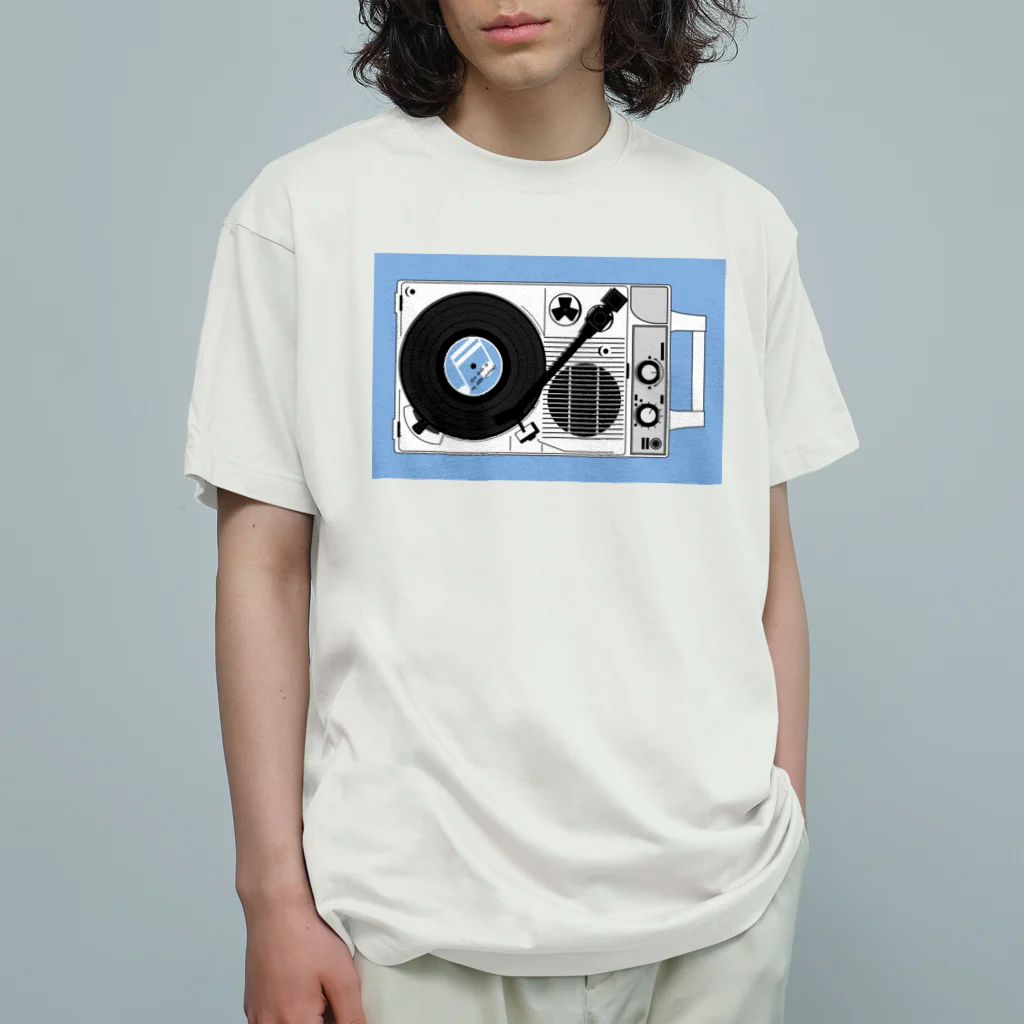 stereovisionのベイビーなポータブルレコードプレーヤー オーガニックコットンTシャツ