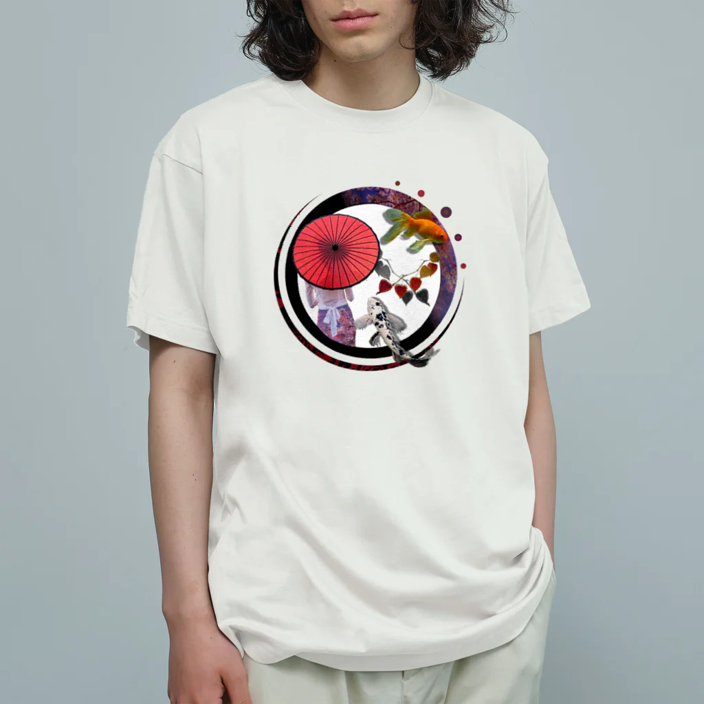 potetoaiの和華 Organic Cotton T-Shirt