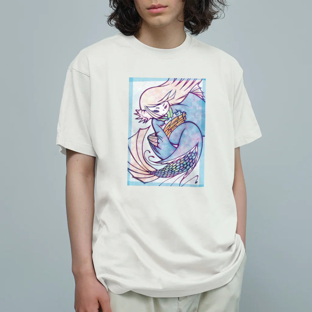 ワノハ -WANOHA-の海のお着物 Organic Cotton T-Shirt