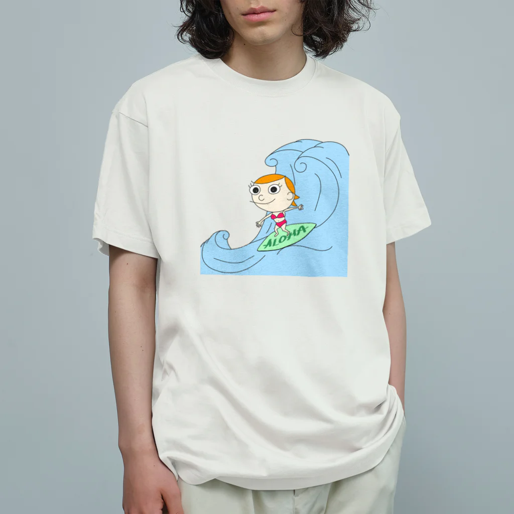 charlolのaloha Charlie オーガニックコットンTシャツ