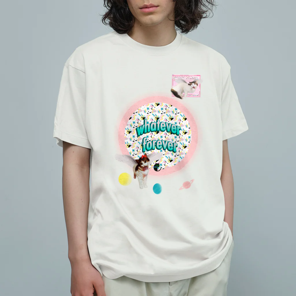 𝙈𝙊𝙈𝙊'𝙨 𝙎𝙝𝙤𝙥のwhatever forever 90' #02 Organic Cotton T-Shirt