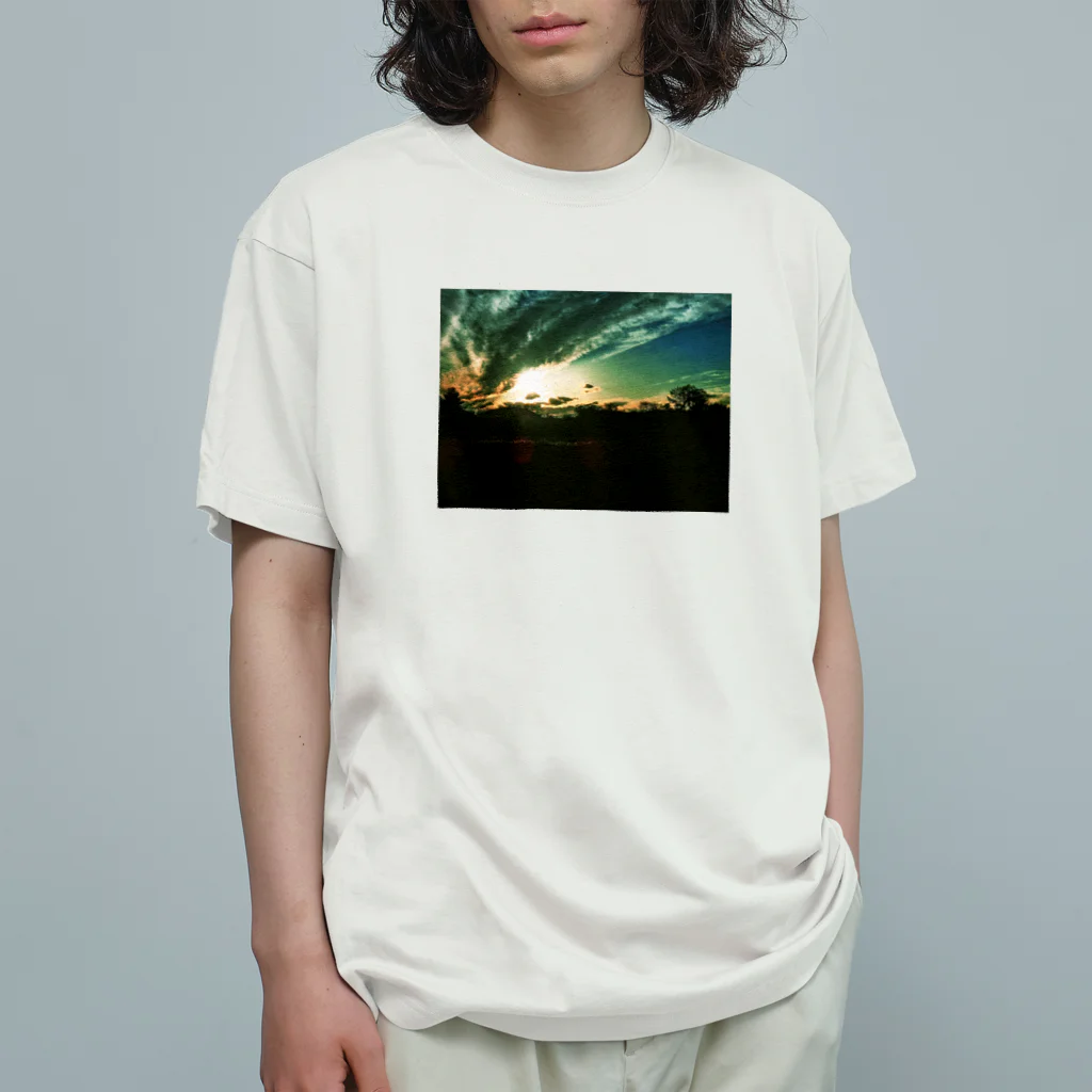 SHOPマニャガハの変わる空、変わる雲 Organic Cotton T-Shirt