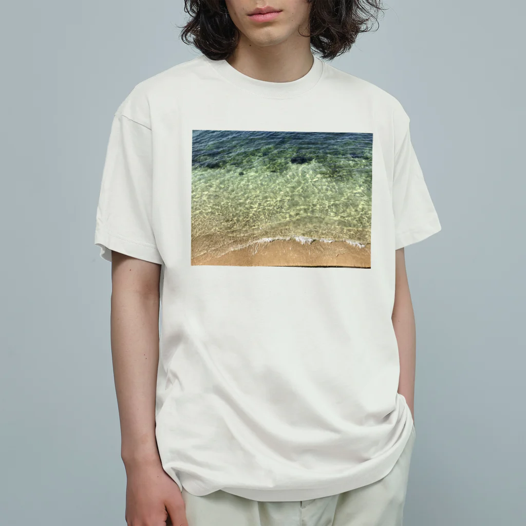 nature lover shop のHOJOの海 オーガニックコットンTシャツ