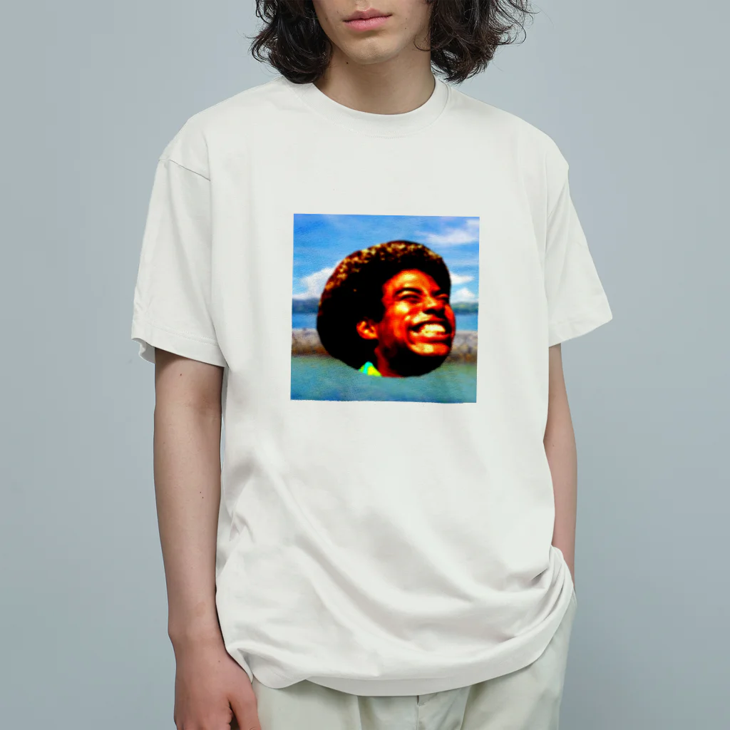 村中龍之介の笑顔 Organic Cotton T-Shirt