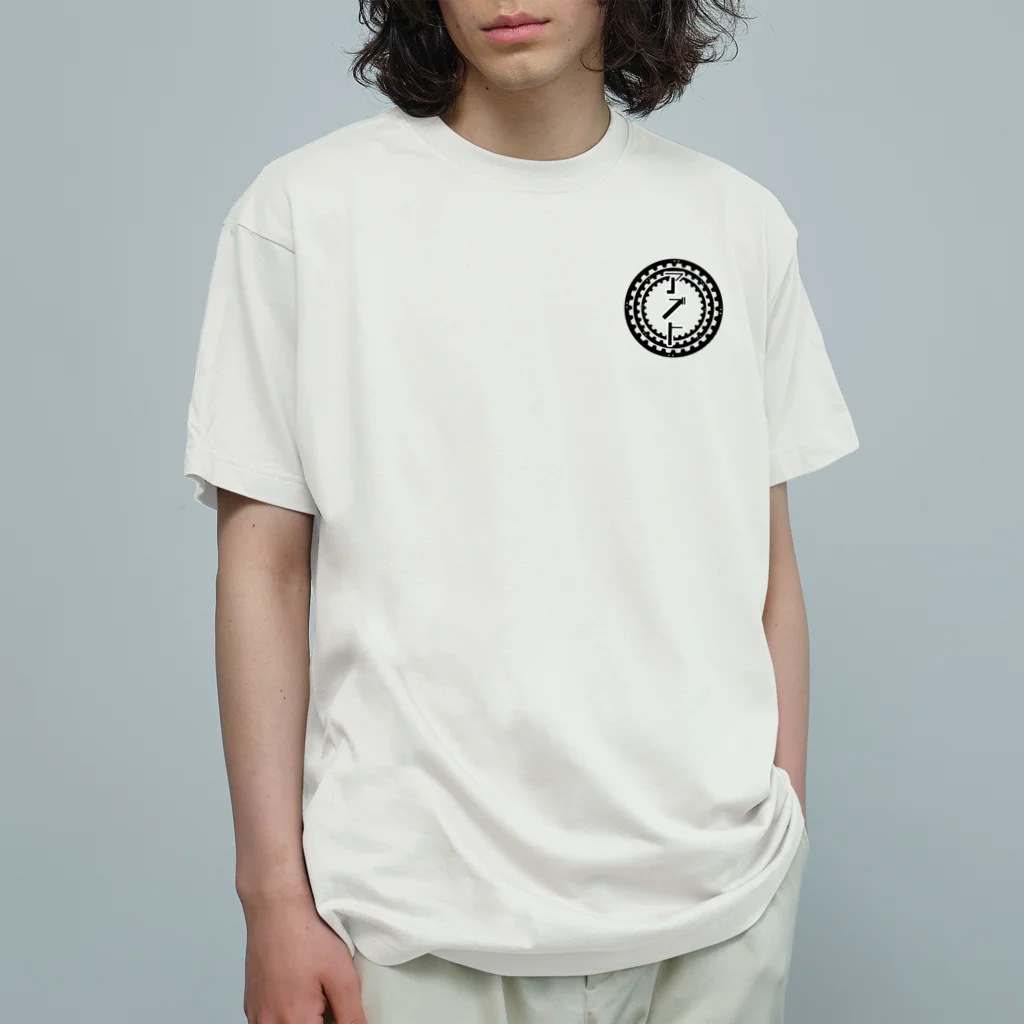 新商品PTオリジナルショップのラックレール図案（アブト） オーガニックコットンTシャツ