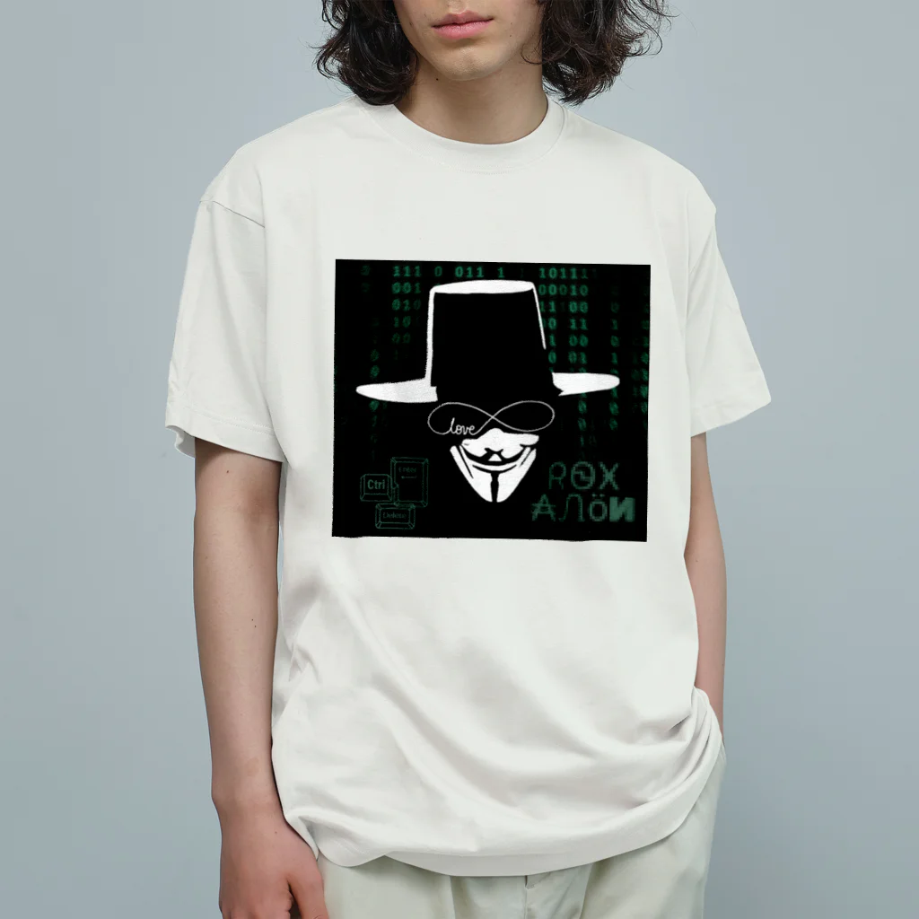 SHOP 318のアノニマス オーガニックコットンTシャツ