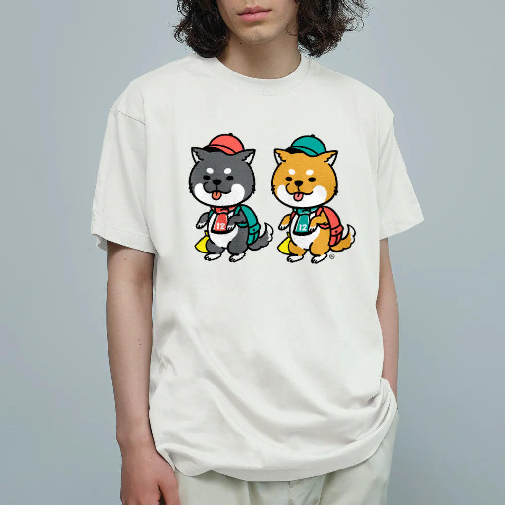 茉莉香｜Marikaの柴犬グッズ オーガニックコットンTシャツ