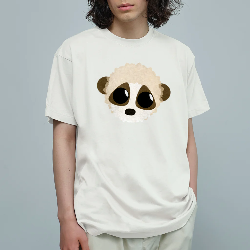 cotton-berry-pancakeのスローロリス Organic Cotton T-Shirt