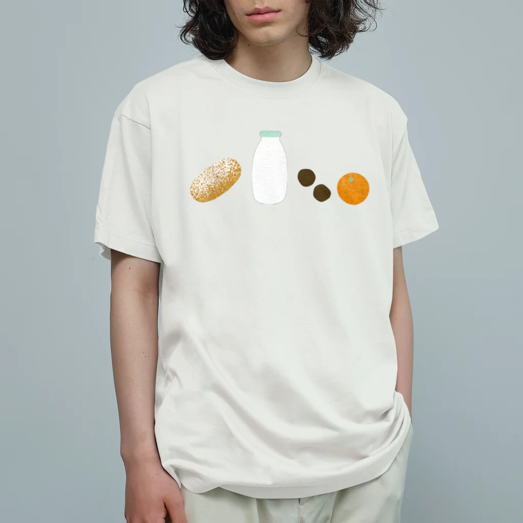 cotton-berry-pancakeの給食 Organic Cotton T-Shirt