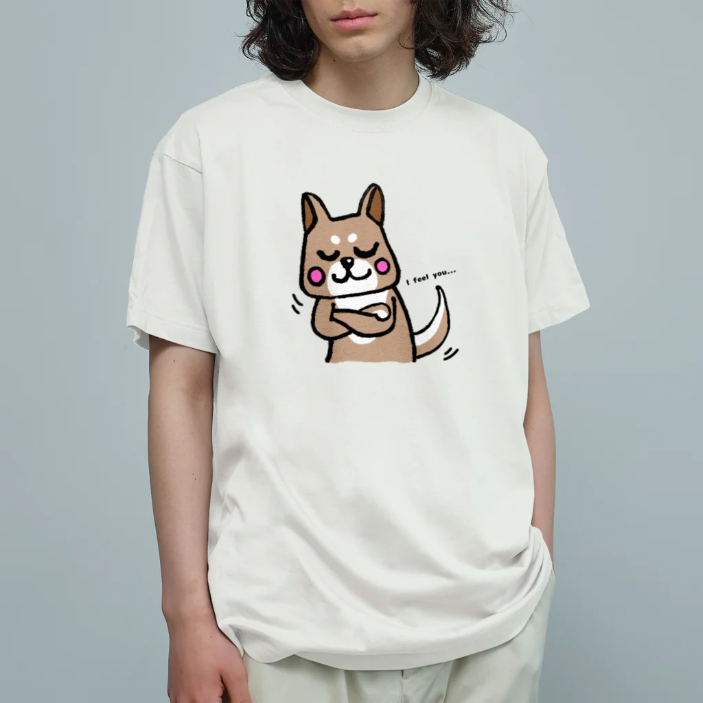 ittiyのお店。の同意する柴犬さん オーガニックコットンTシャツ