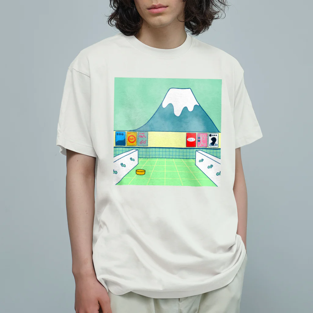 かぼちゃ屋の銭湯 オーガニックコットンTシャツ