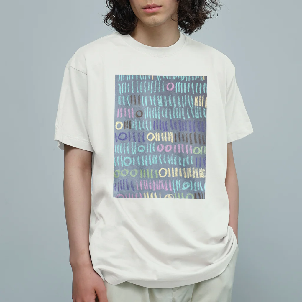 mikoのヒエログリフ オーガニックコットンTシャツ