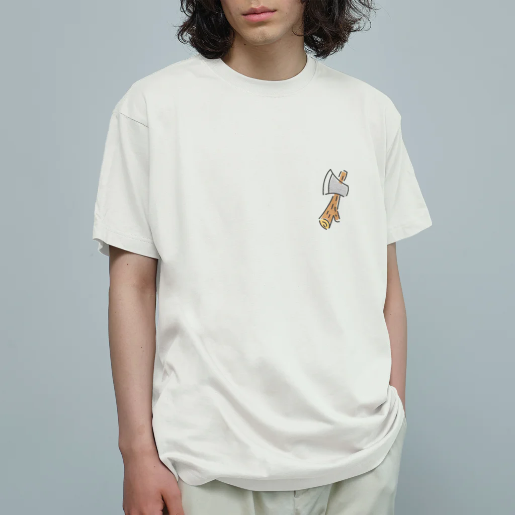 rocketdesignのくまのおとしものシリーズ Organic Cotton T-Shirt